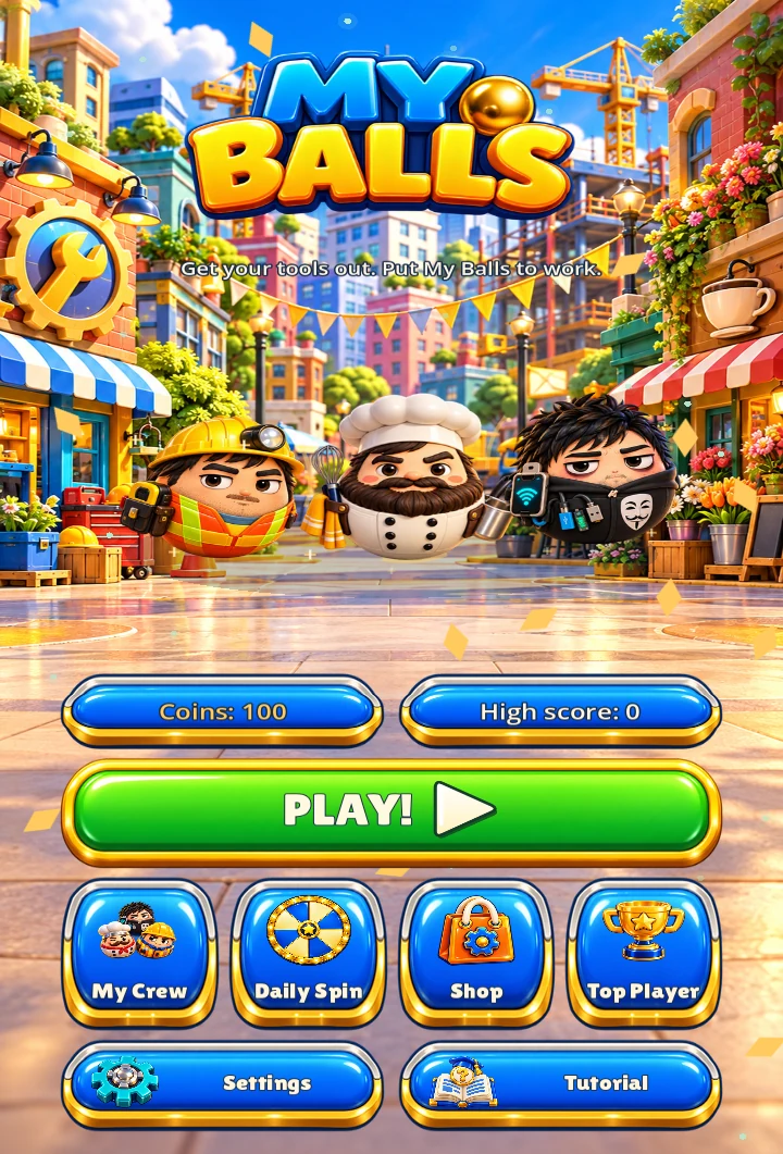 My Balls — tangkapan layar 1
