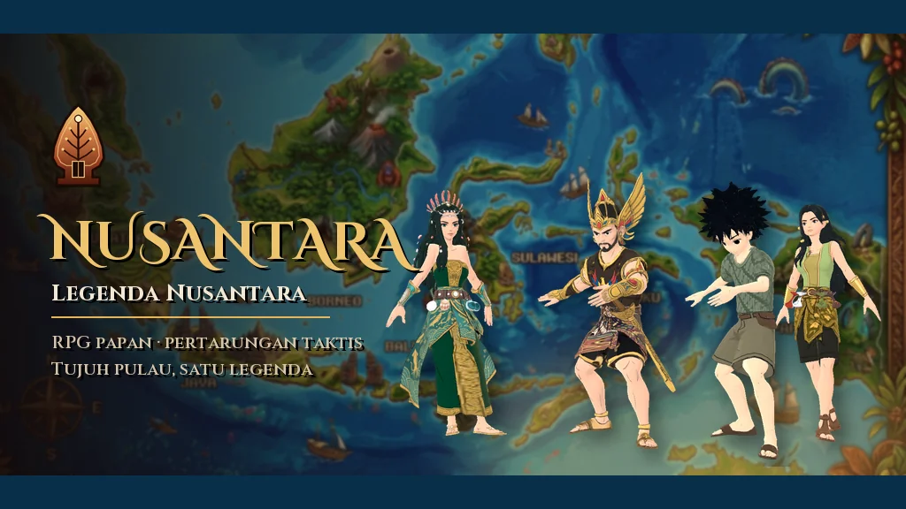Artwork resmi Nusantara: Legends Board RPG