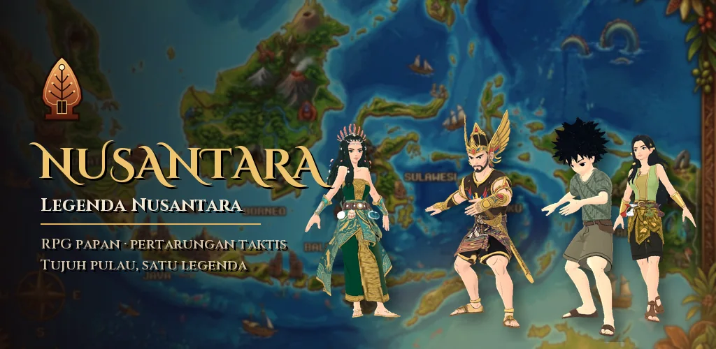 Artwork resmi Nusantara: Legends Board RPG