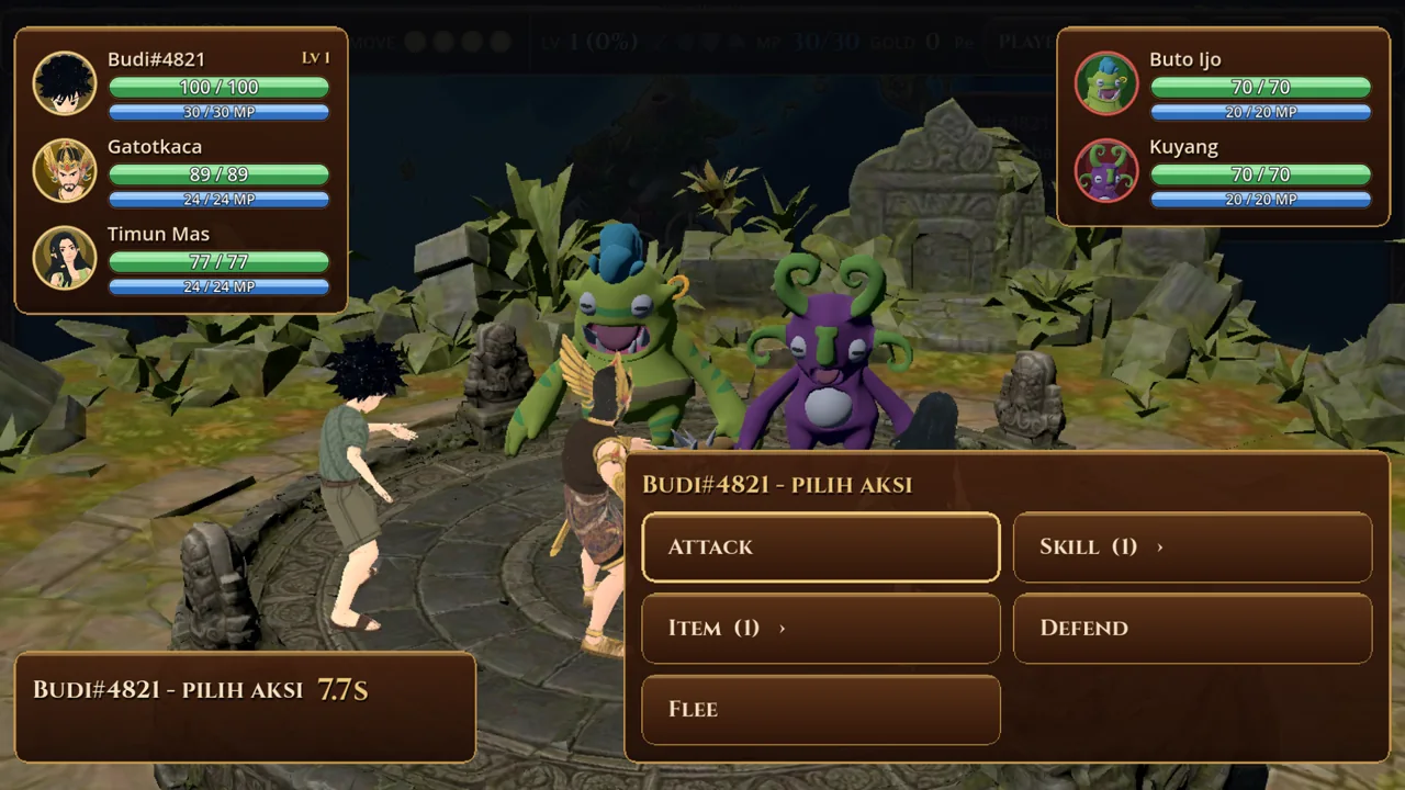 Nusantara: Legends Board RPG — tangkapan layar 1