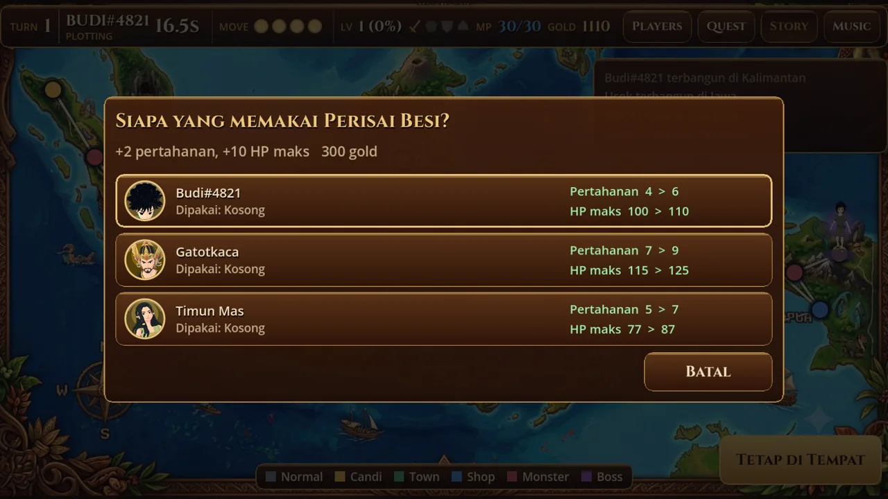 Nusantara: Legends Board RPG — tangkapan layar 6