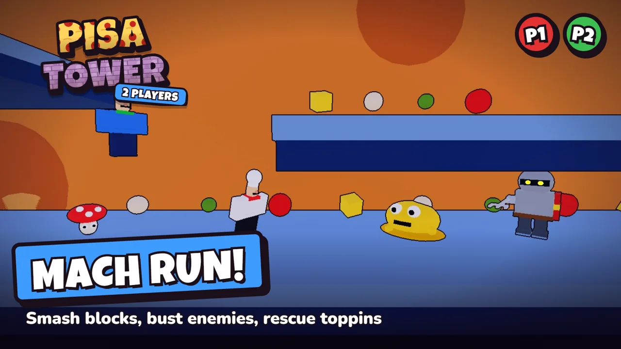 Pisa Tower 2 Players — tangkapan layar 2